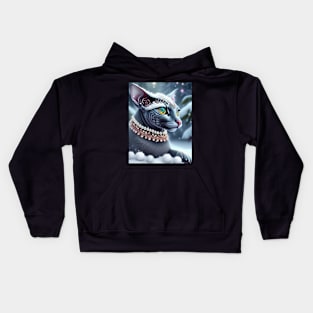 Hybrid Sphynx Alien Kids Hoodie